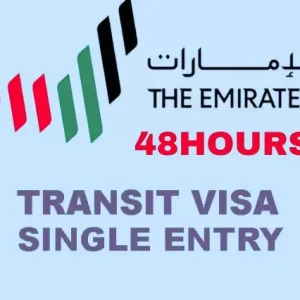 48 Hours Transit Visa Dubai UAE Single Entry